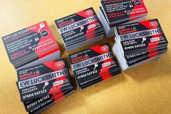 EW Locksmith Business Cards