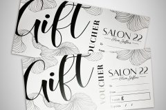 Salon 22 Gift Vouchers
