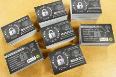 The Lock Man Business Cards